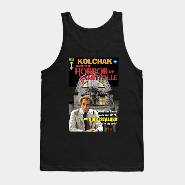 Kolchak and the Amityville Horror Tank Top by woodsman